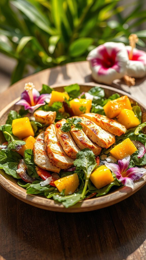 tropical chicken salad delight
