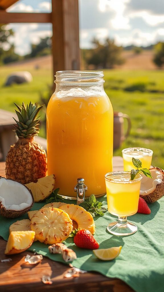 tropical cocktail for gatherings