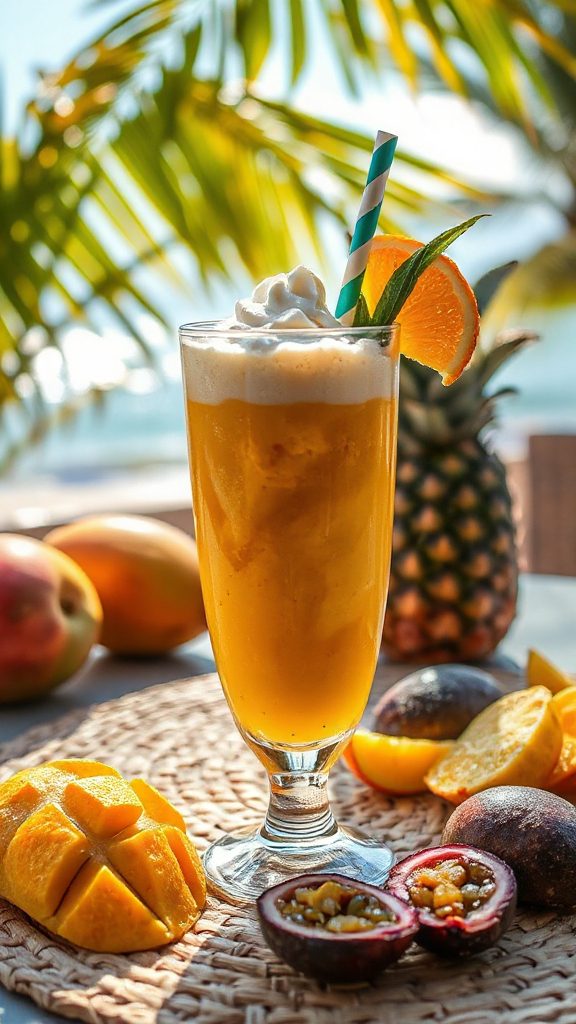 tropical fruit smoothie recipe tropical fruit smoothie recipe