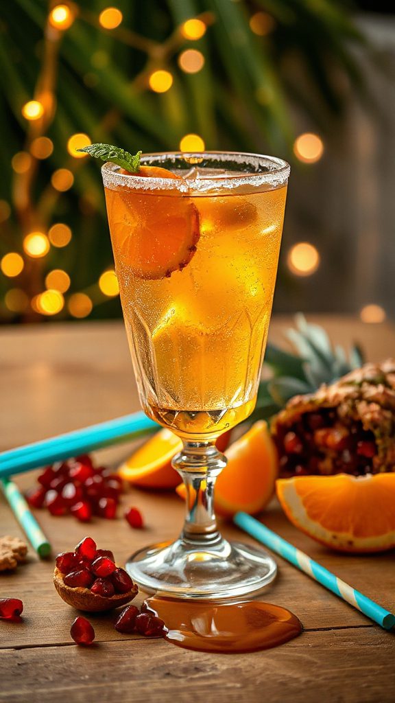 tropical ginger cocktail delight tropical ginger cocktail delight