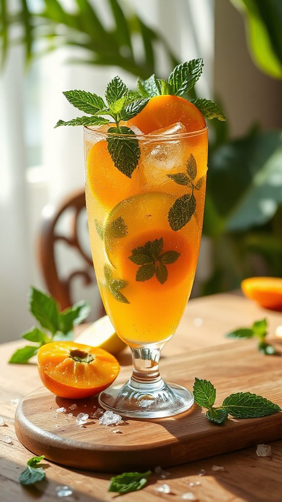tropical persimmon mojito recipe tropical persimmon mojito recipe