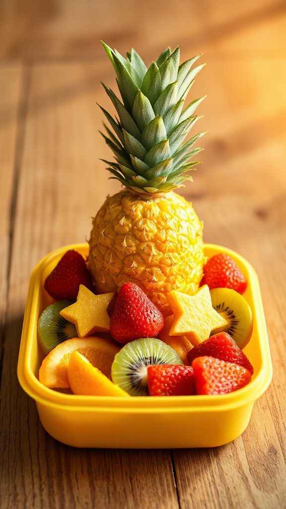 tropical pineapple sun treats