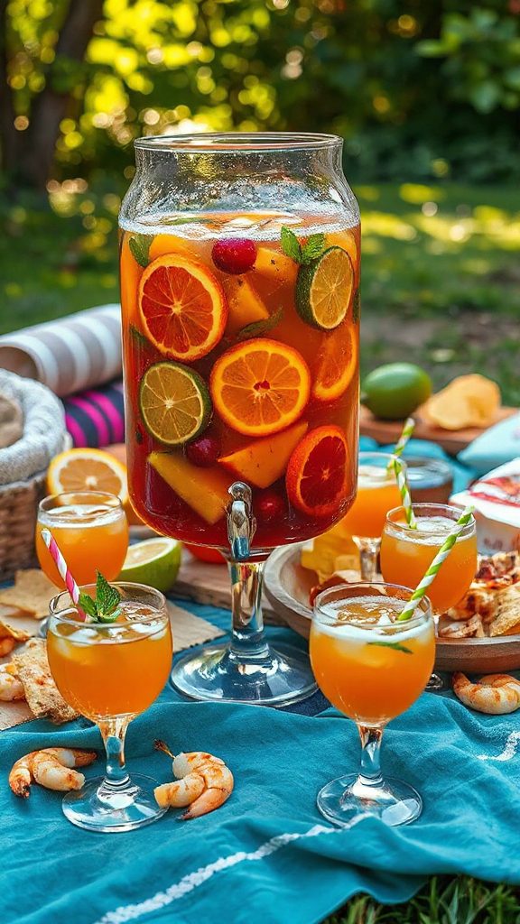 tropical rum punch recipe