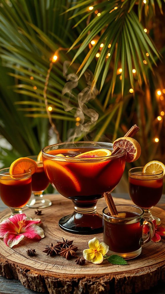 tropical spiced rum punch tropical spiced rum punch