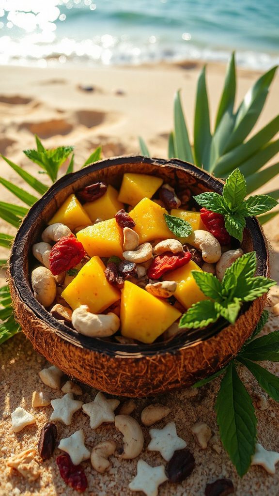 tropical trail mix recipe