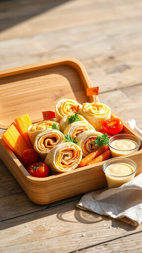 turkey cheese roll ups recipe