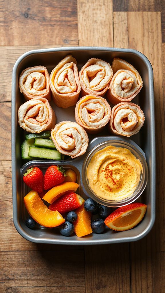 turkey cheese roll ups recipe