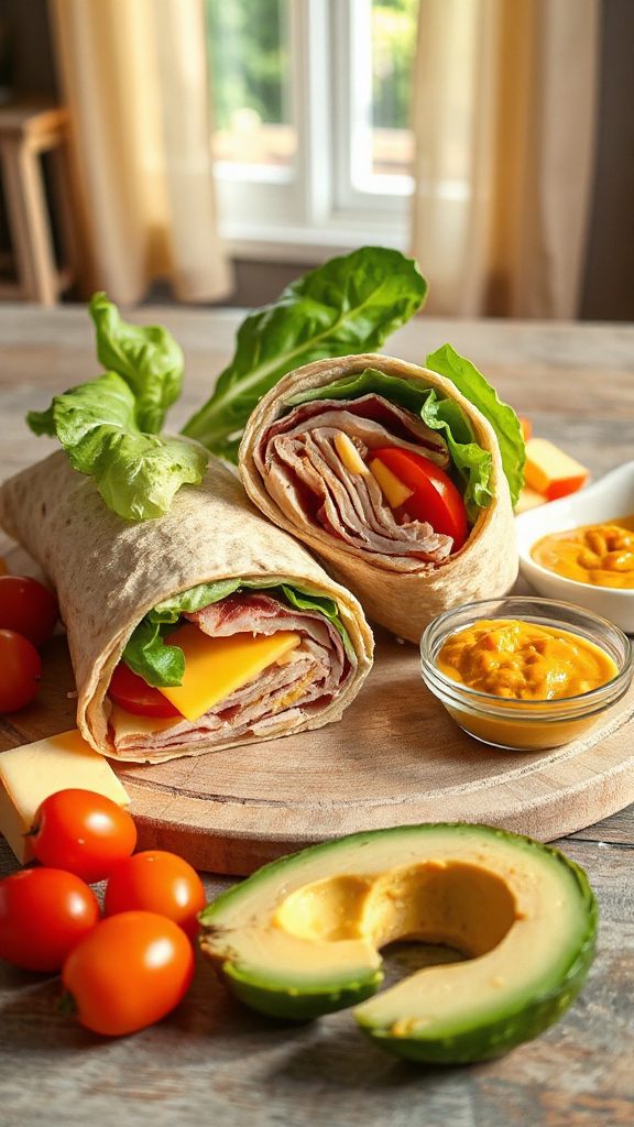 turkey cheese wrap recipe
