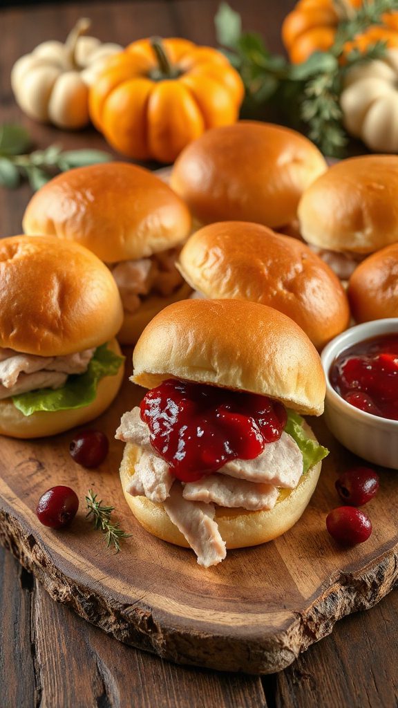 turkey cranberry slider recipe turkey cranberry slider recipe