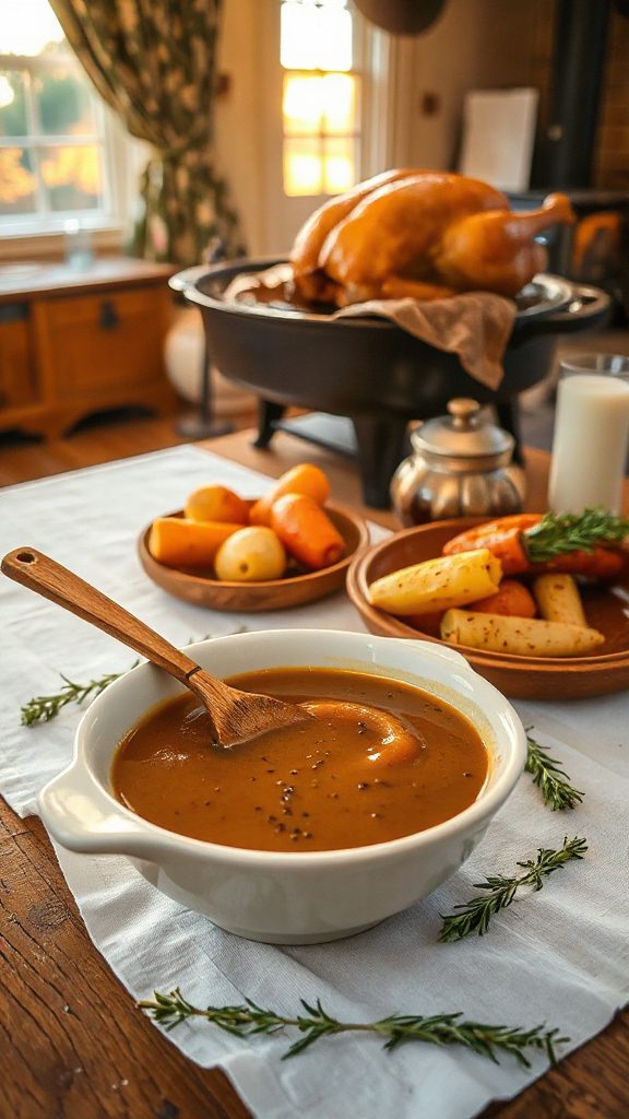 turkey gravy with drippings