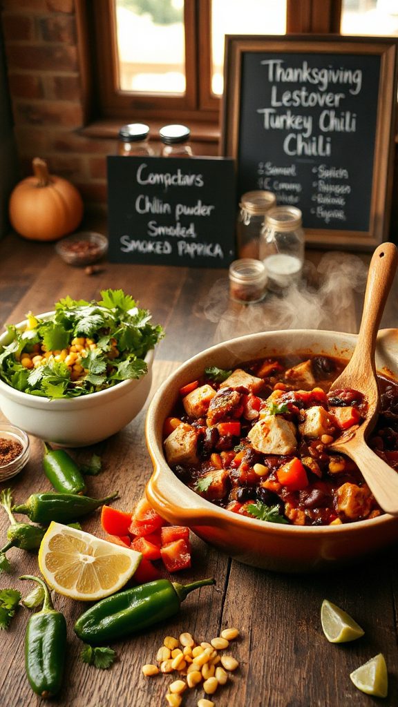 turkey leftovers transformed chili turkey leftovers transformed chili