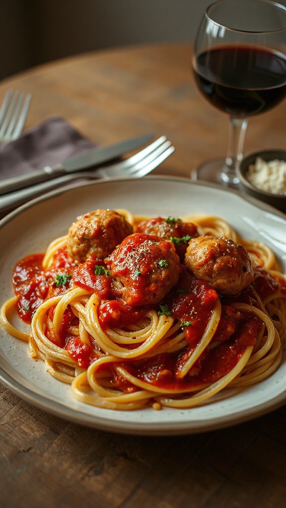 turkey meatballs with spaghetti turkey meatballs with spaghetti