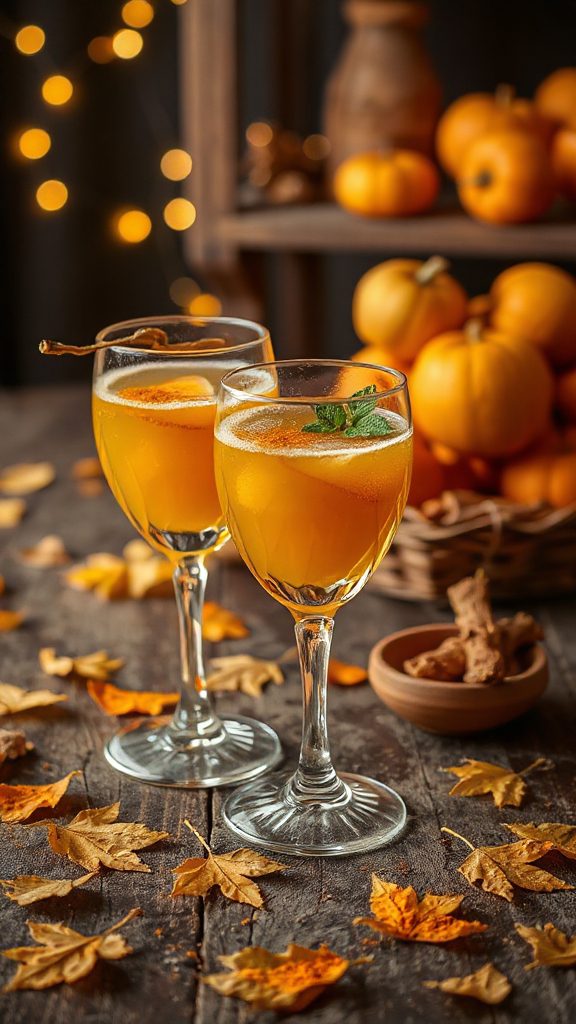 turmeric ginger fizz cocktail turmeric ginger fizz cocktail