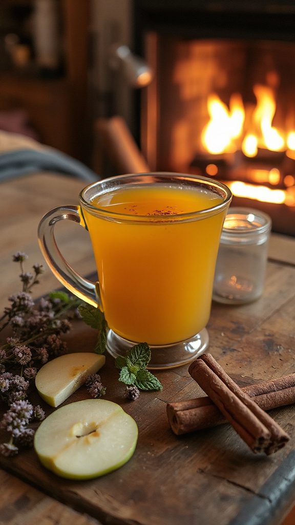turmeric infused hot cider recipe