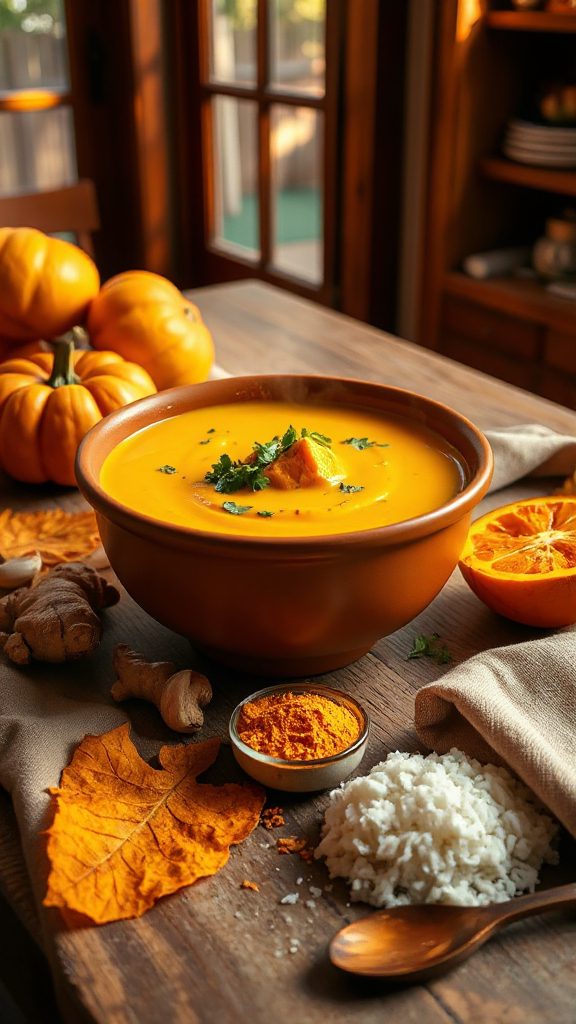 turmeric pumpkin curry recipe