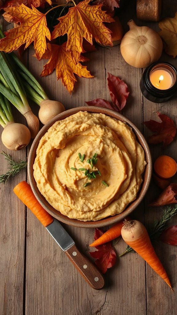 turnip and carrot mash