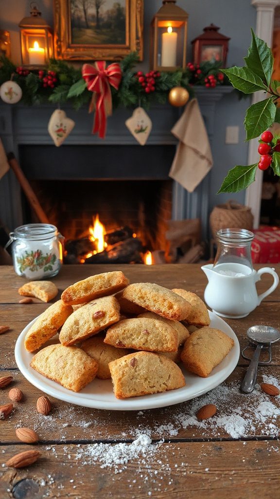 twice baked almond cookies