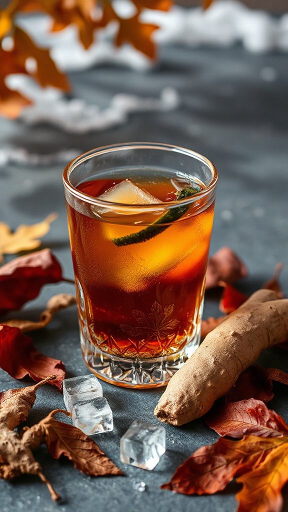unique kelp whiskey cocktail