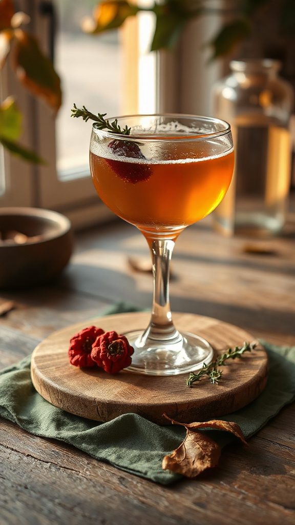 unique pear cocktail recipe