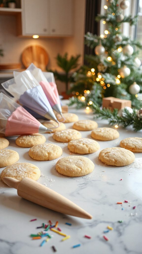 vanilla bean sugar cookies