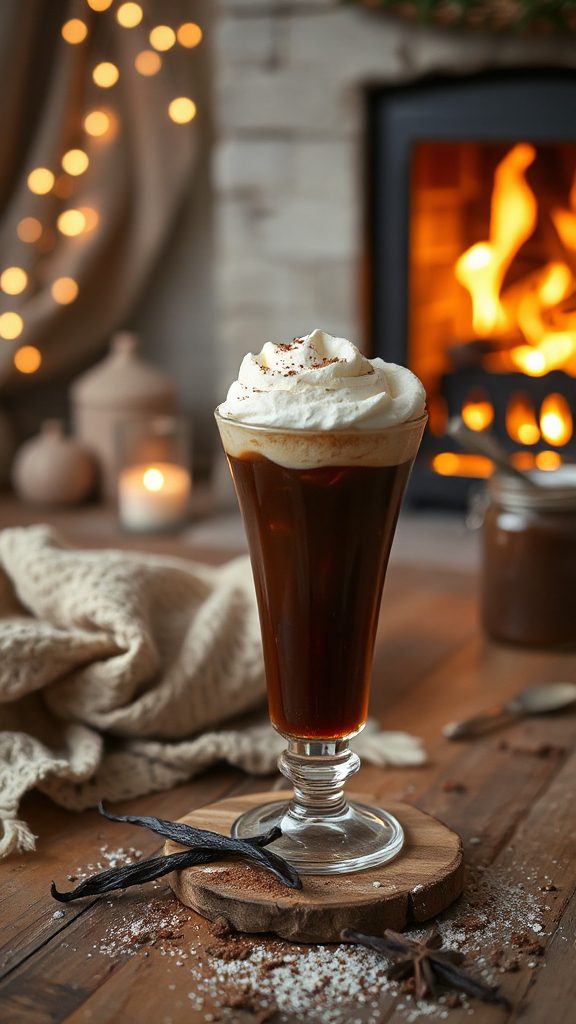 vanilla infused coffee cocktail delight