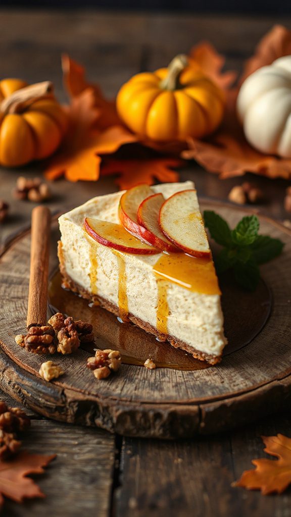 vegan apple maple cheesecake vegan apple maple cheesecake