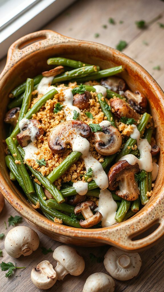 vegan casserole with mushrooms vegan casserole with mushrooms