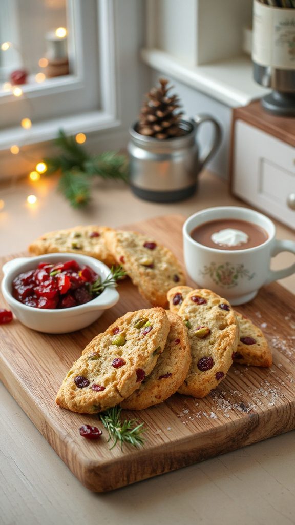 vegan cranberry pistachio biscotti vegan cranberry pistachio biscotti