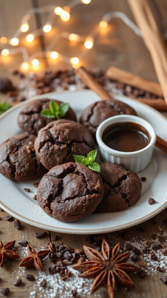 vegan double chocolate cookies vegan double chocolate cookies