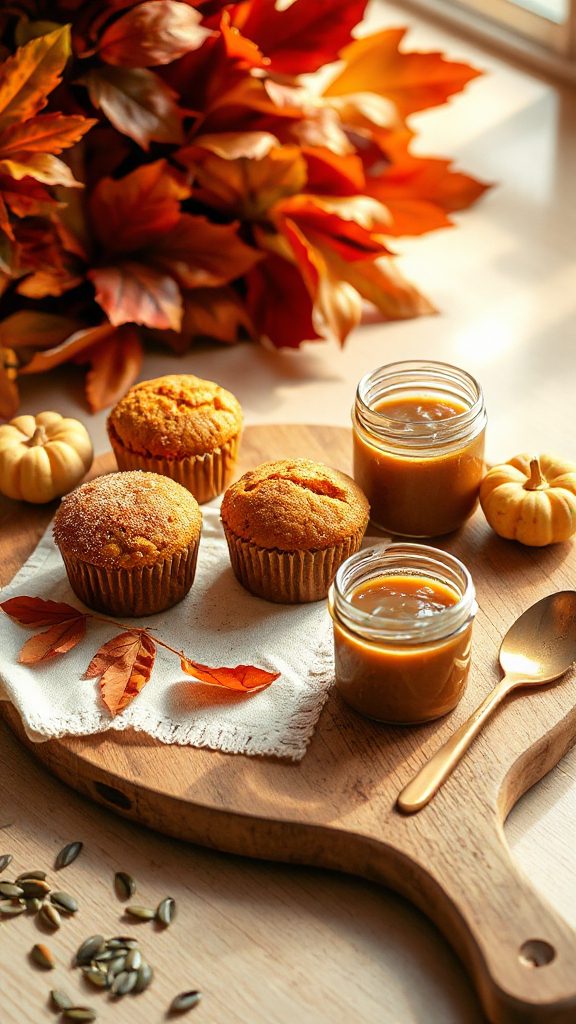 vegan gluten free pumpkin muffins