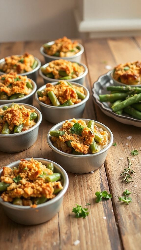 vegan green bean bites