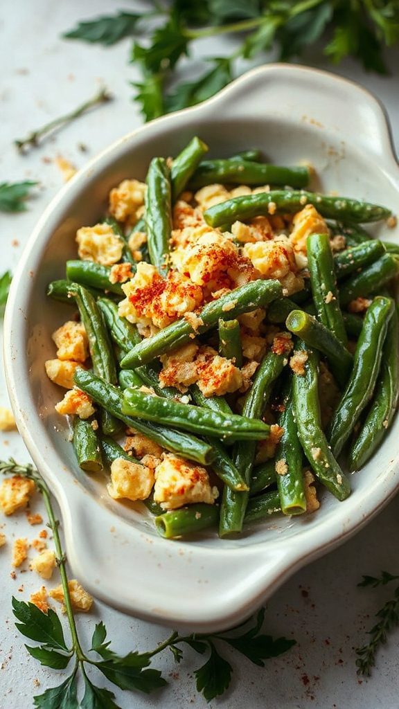 vegan green bean casserole