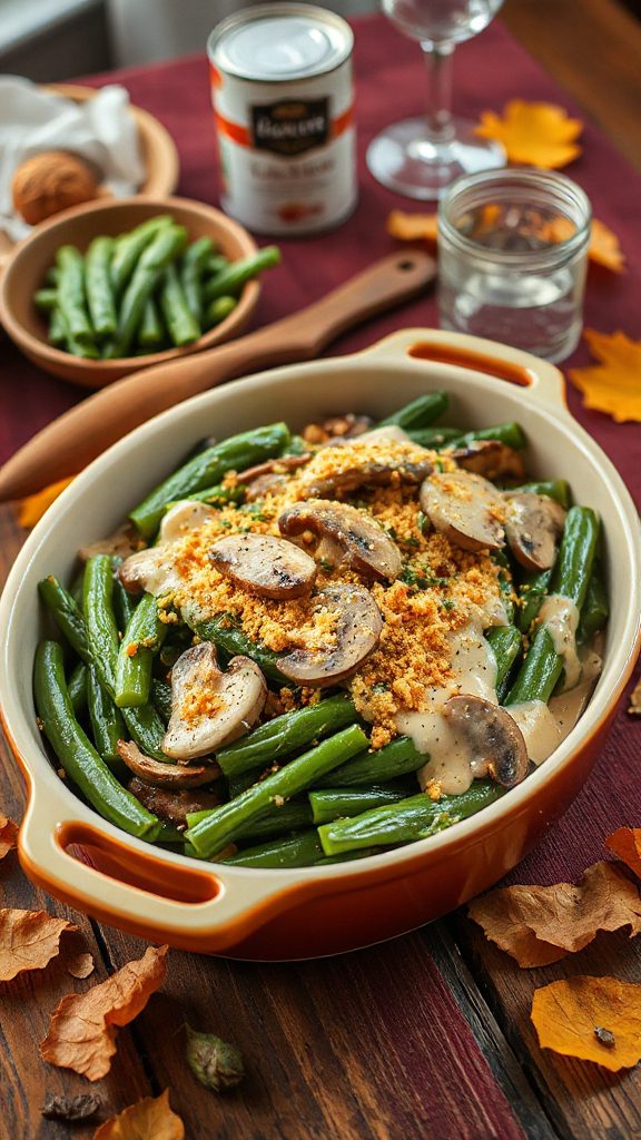 vegan green bean casserole vegan green bean casserole