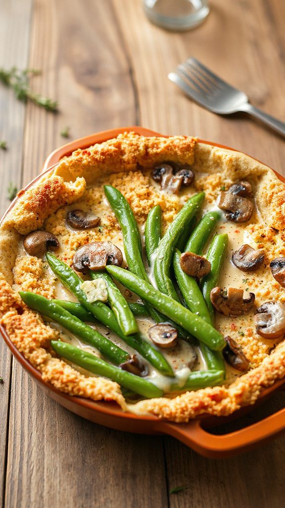 vegan green bean casserole