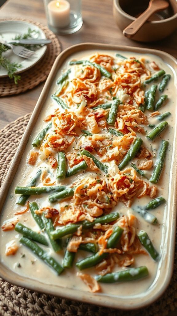 vegan green bean casserole vegan green bean casserole