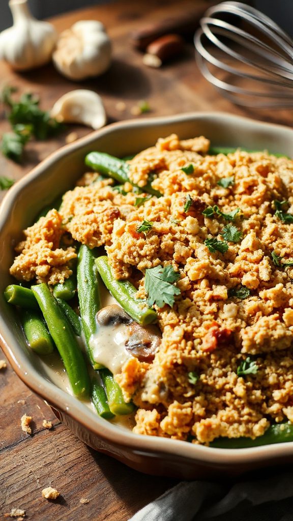 vegan green bean casserole
