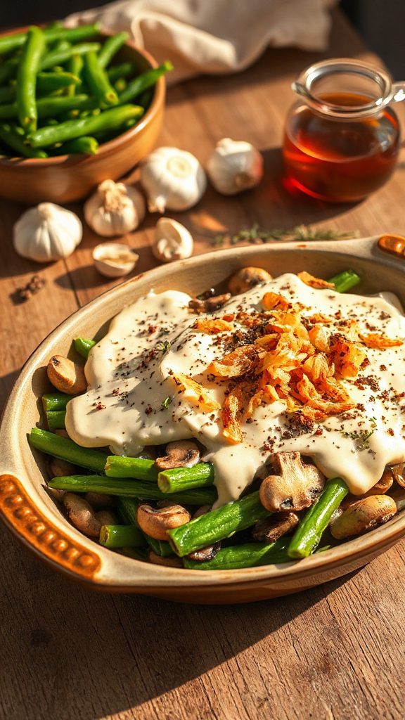 vegan green bean casserole recipe vegan green bean casserole recipe