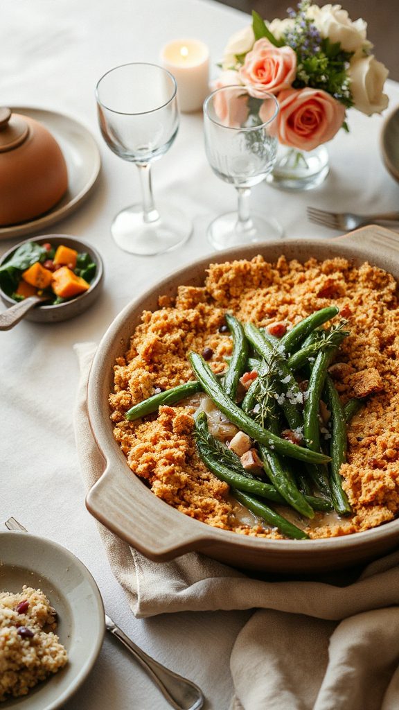 vegan green bean casserole