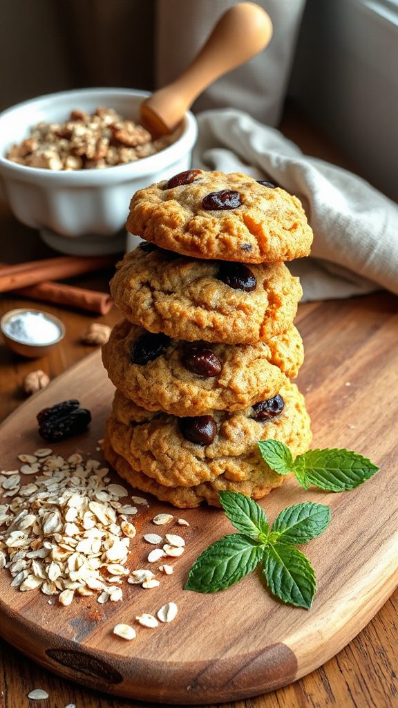 vegan oatmeal raisin cookies vegan oatmeal raisin cookies