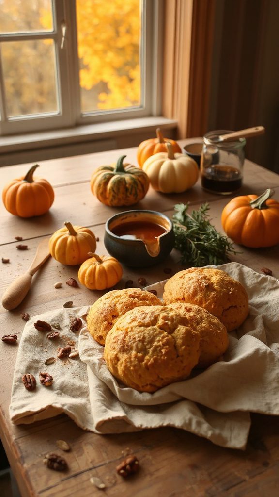 vegan pumpkin biscuits recipe