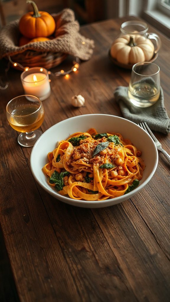 vegan pumpkin pasta recipe