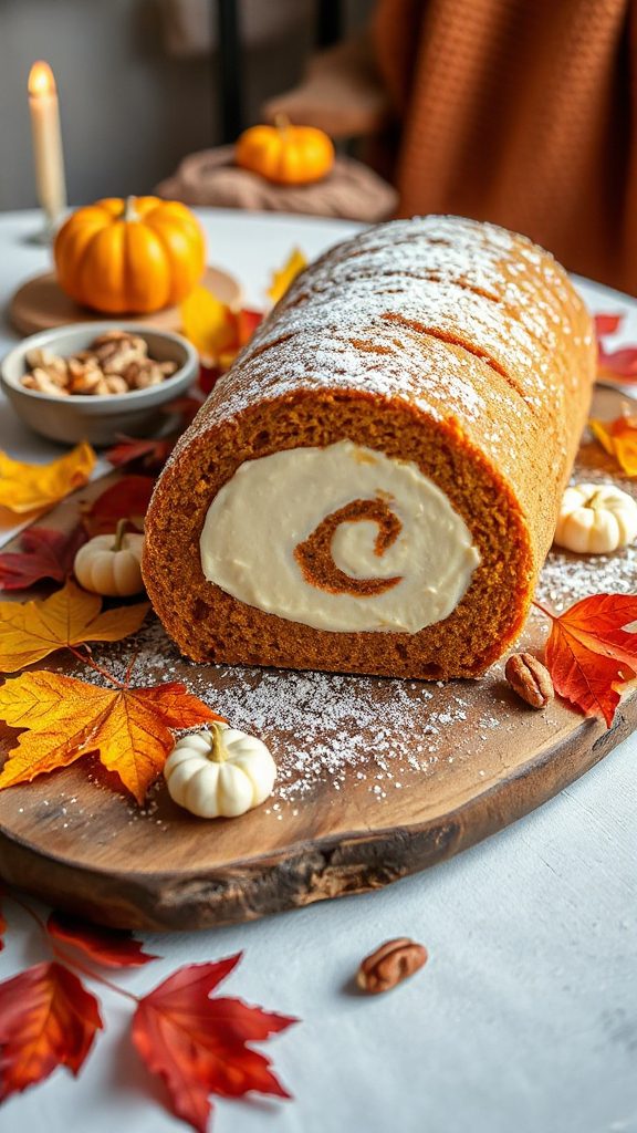 vegan pumpkin roll recipe