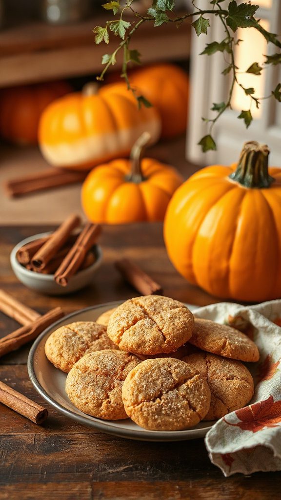 vegan pumpkin snickerdoodle cookies vegan pumpkin snickerdoodle cookies