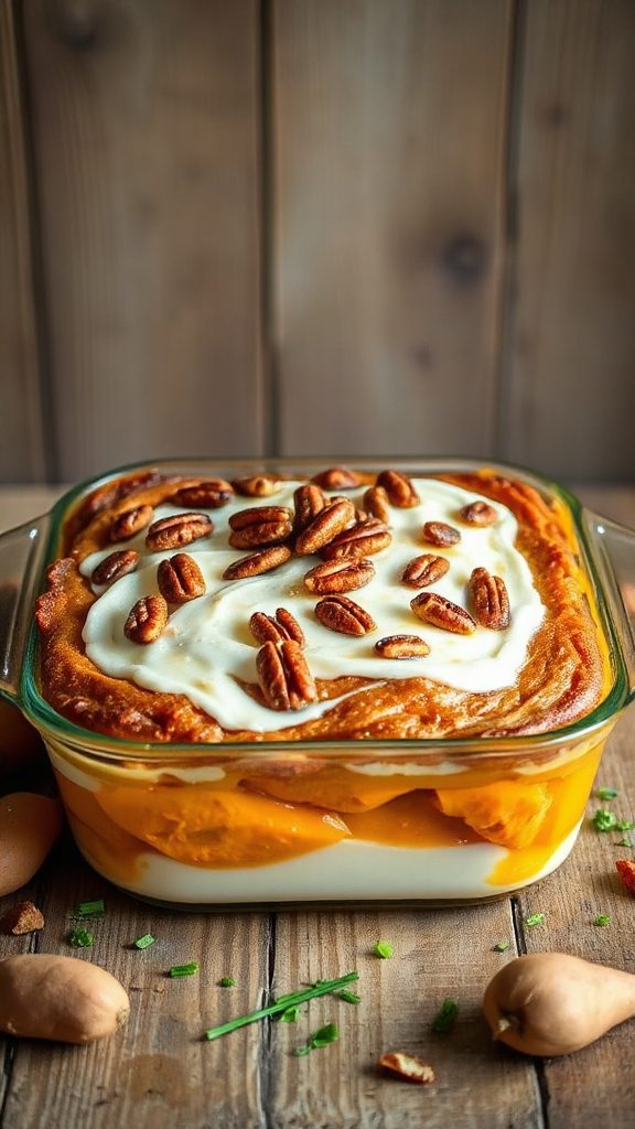 vegan sweet potato casserole