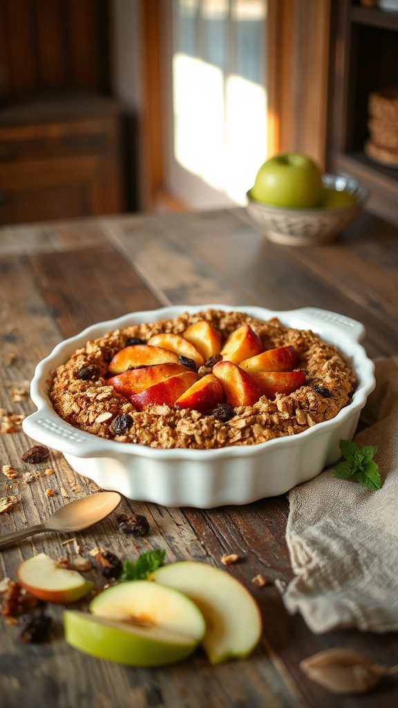 vegan wholesome apple granola