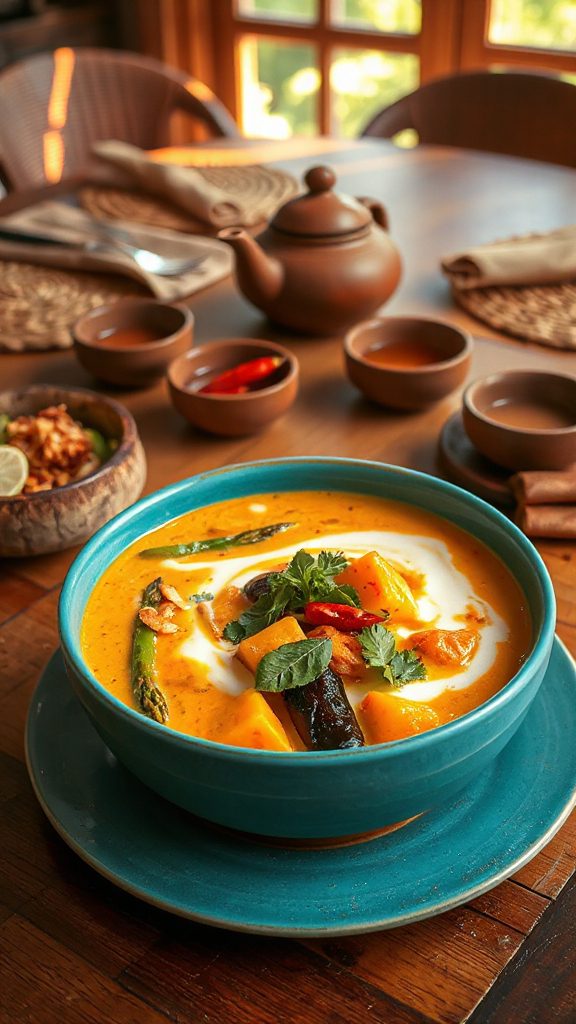 vegetable curry with coconut milk