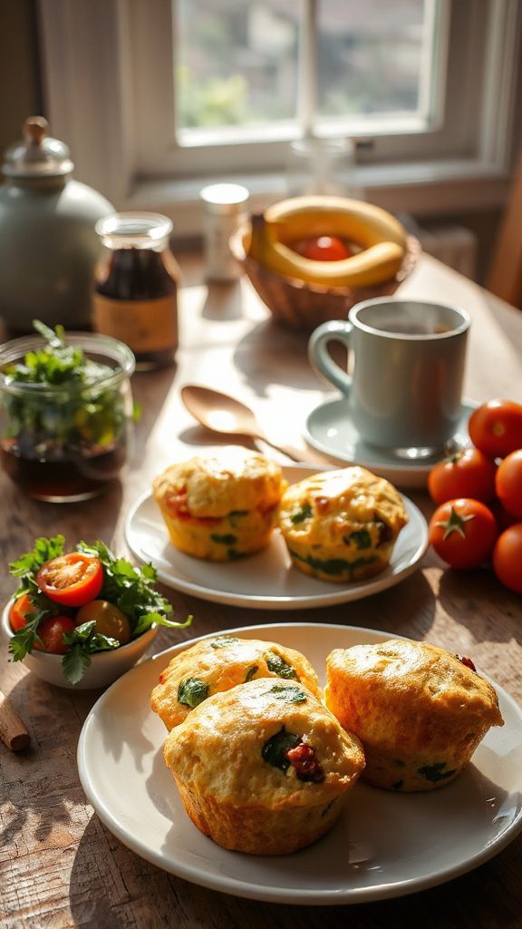 vegetable packed egg muffins