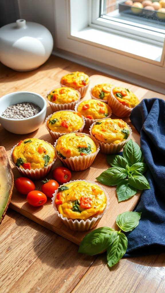 vegetable packed egg muffins vegetable packed egg muffins