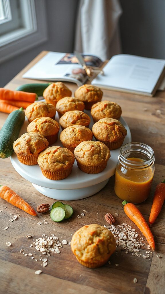 vegetable packed muffin recipe