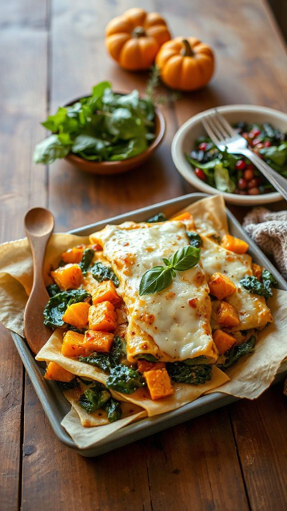 vegetarian butternut squash lasagna vegetarian butternut squash lasagna